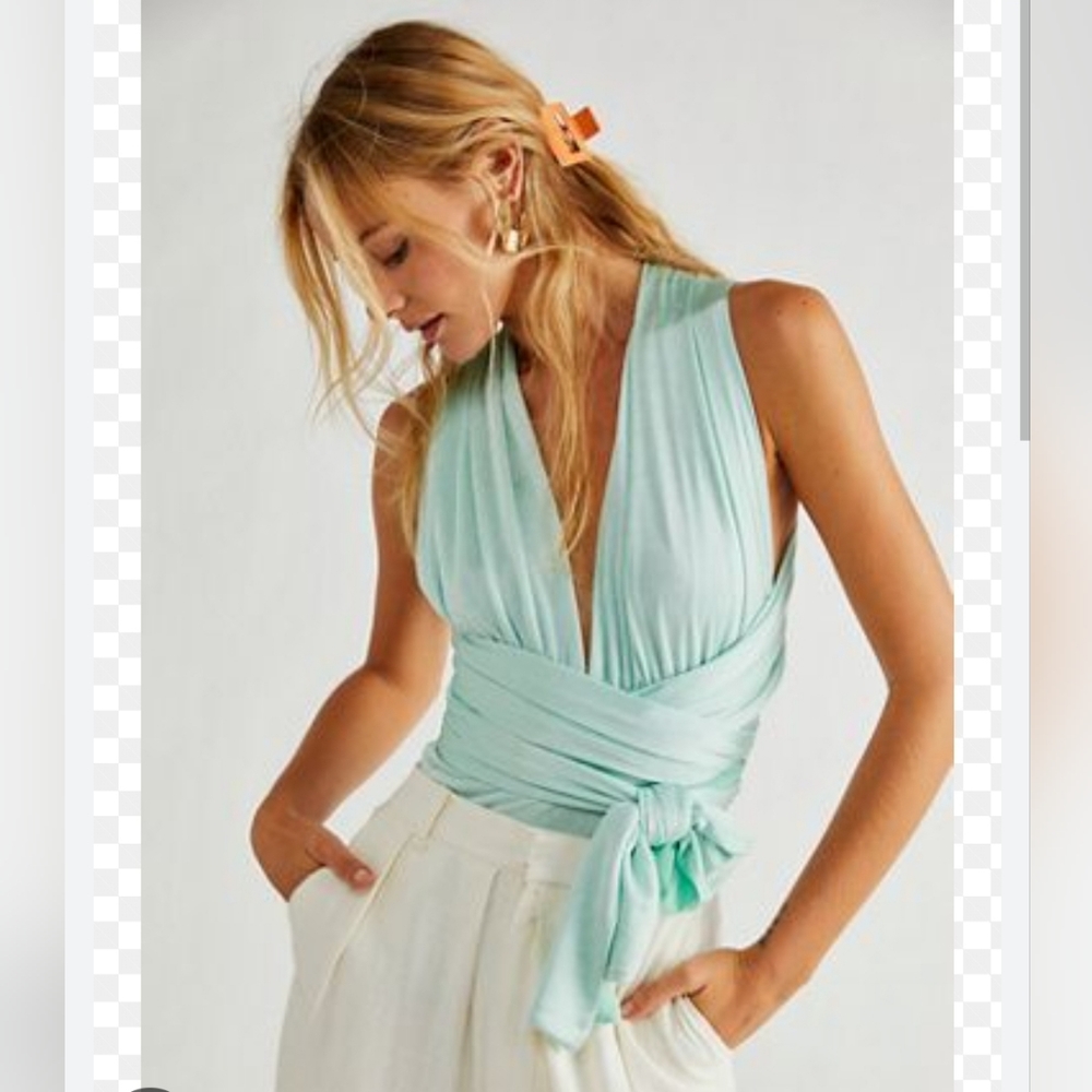 Free People 100 Ways Convertible Bodysuit